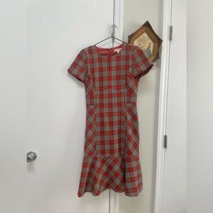 Brooks Brothers Red and Black Plaid Dress